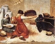 Gustave Courbet Die Kornsieberinnen Sweden oil painting artist